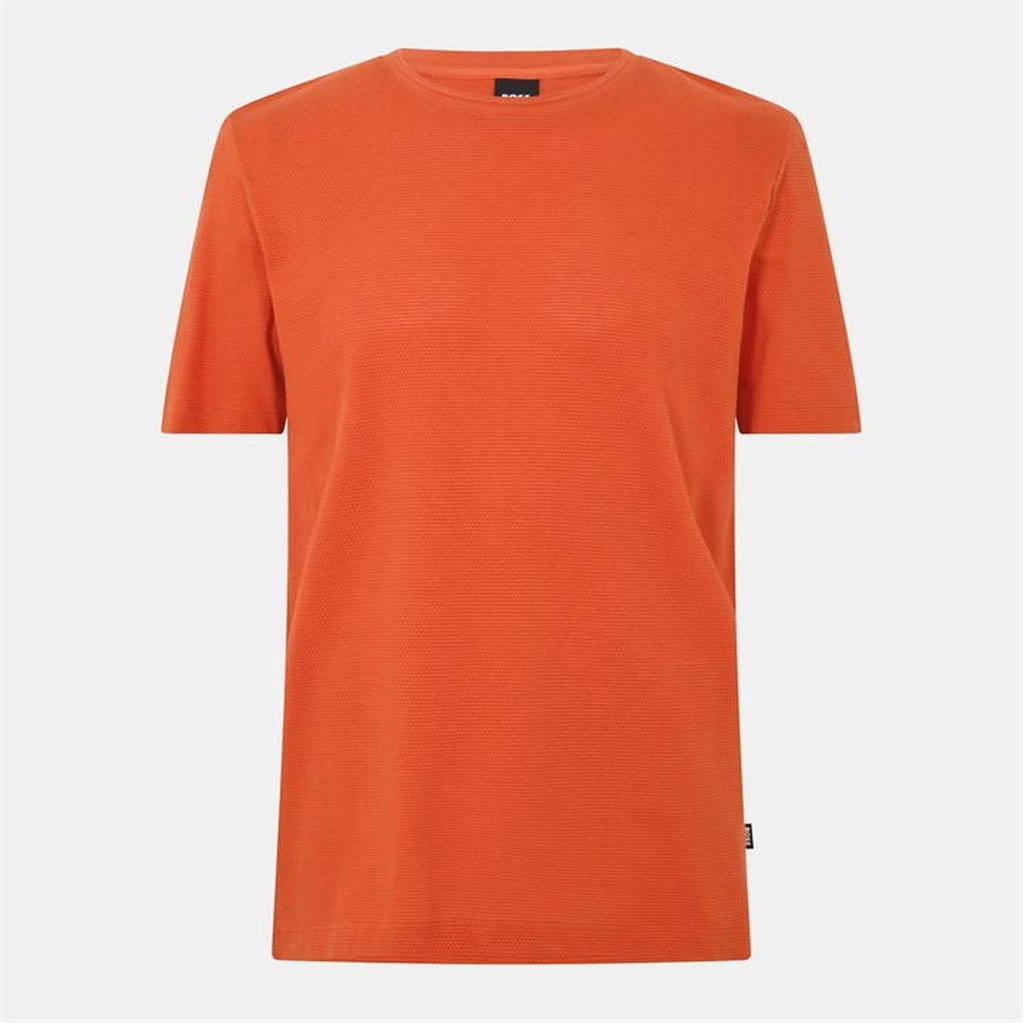Hugo Boss Tiburt Jacquard T-shirt - Orange